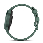 Умные часы Garmin Lily 2 Active цвета Jasper с зеленым силиконовым ремешком