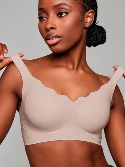 Бюстгальтер бесшовный больших размеров без косточек