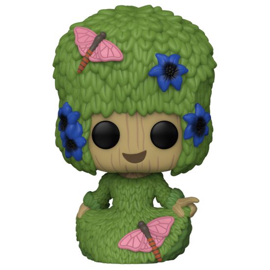 Фигурка Funko POP! Bobble Marvel I Am Groot Fancy Groot Marie Hair (1191) 70649 / Фигурка Фанко ПОП! по мотивам сериала "Я есть Грут", Грут