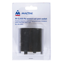 МАСТАК (100-10001) Головка торцевая с цапфами для демонтажа стопорных гаек, MB