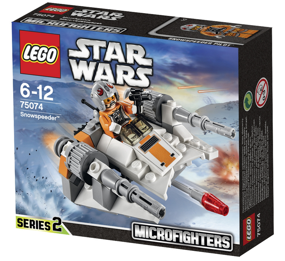 LEGO Star Wars: Снеговой спидер 75074 — Snowspeeder — Лего Звездные войны Стар Ворз