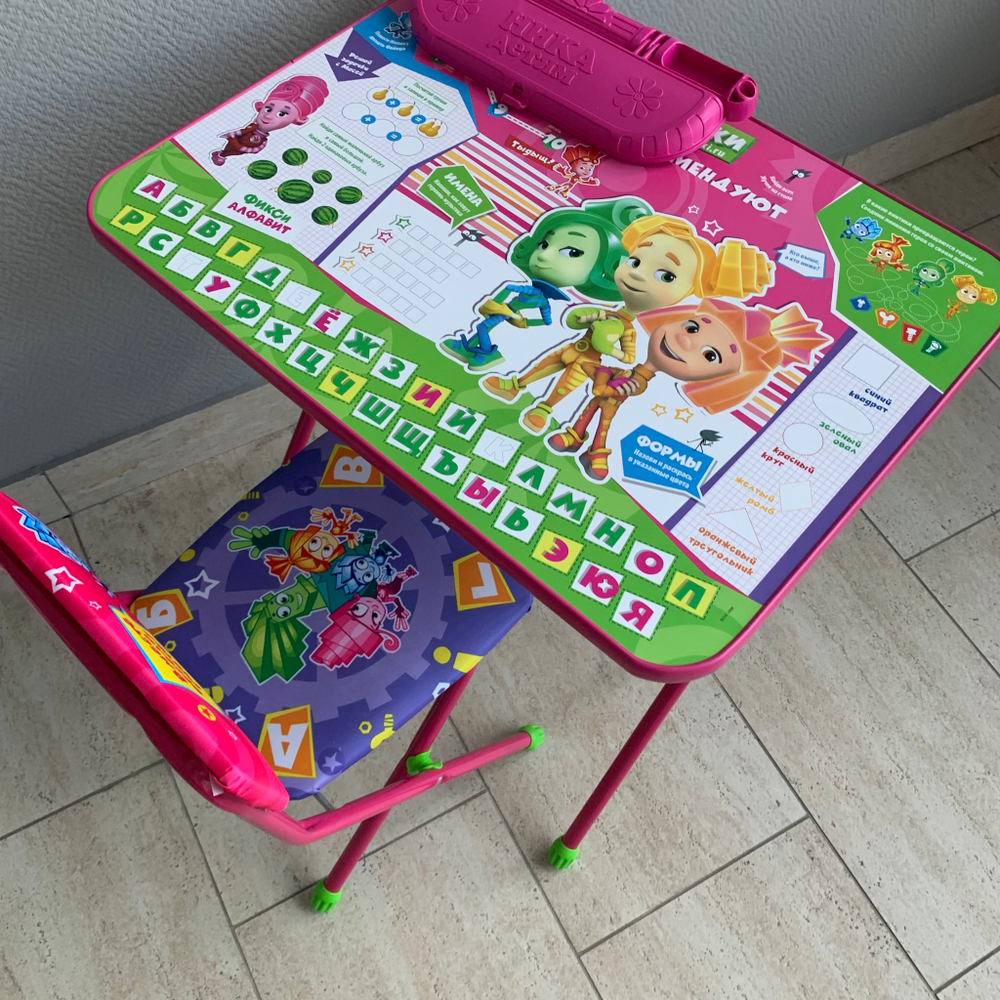 Комплект детской мебели «Фиксики» (арт.Ф2З)