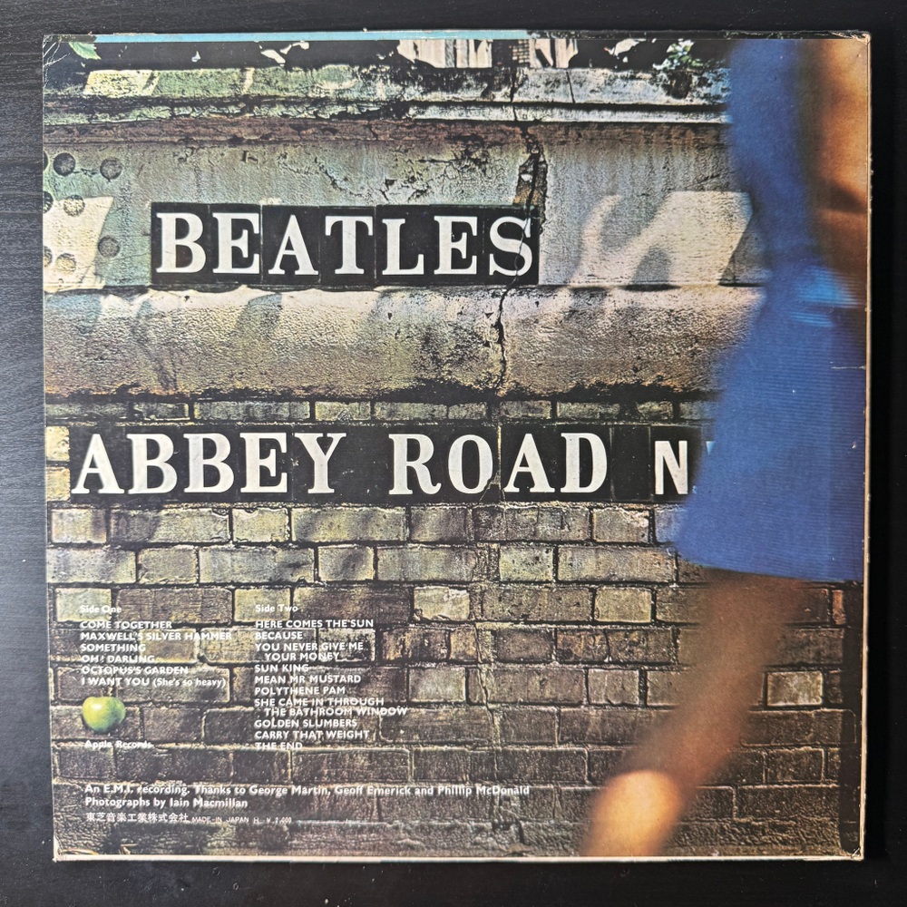 The Beatles ‎– Abbey Road (Япония 1969г.)
