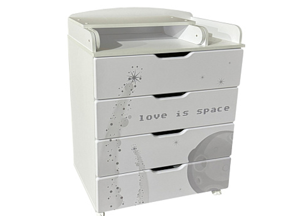 Комод Кедр Alina 800/4 ЛДСП/МДФ