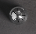 Насадка кондитерская «Сфера.Узкие прорези», d=3 см, выход 2,3 см, нержавеющая сталь