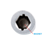 Держатель вставок (бит) 1/4&quot;&gt;1/4&quot; магнитный KING TONY 2142