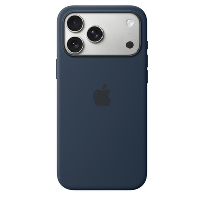 Чехол Apple Silicone Case с поддержкой MagSafe для iPhone 17 Pro, Midnight