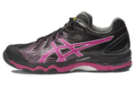 ASICS Gel Netburner Super 6 Volleyball Shoes Women"s Low top Black/Pink Red
