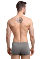 Хлопковые мужские трусы-боксеры (Размер: XL) (Цвет: серый)