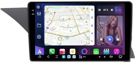 Магнитола Mercedes-Benz GLK X204 2012-2015 NTG 4.5 - FarCar XXL9-9590 монитор 9.5" 2K QLED на Android 13, TS20, 8+256Гб, CarPlay, 4G SIM-слот