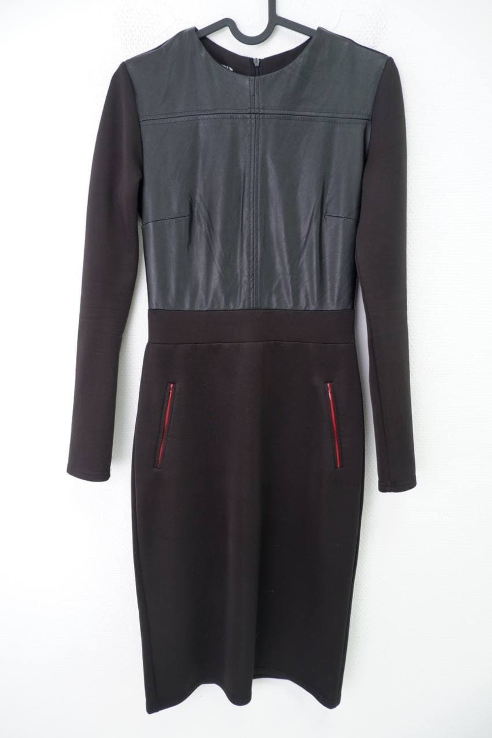 Платье комбинированное 40-42 размер