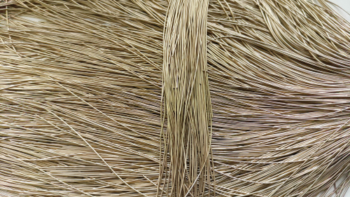 Канитель гладкая золото антик  светлый 0.8мм