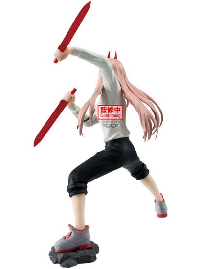 Фигурка Аниме Человек-бензопила Chainsaw Man Power Пауэр 16 см