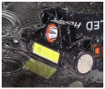 Фонарь налобный / двойной свет