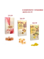 Мармелад Ягода клюквы, с Грецким орехом, с Кедровым орехом