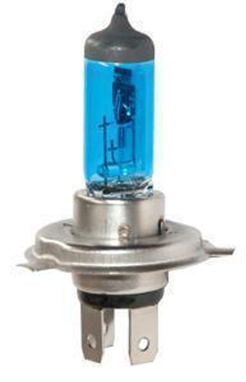 Лампа 12 В H4 60/55 Вт Р43 галогенная синяя Диалуч 1шт