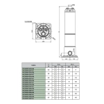 Насос колодезный DAB PULSAR DRY 50/50 M-NA, 104165240