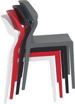 Стул пластиковый Siesta Contract Snow, желтый