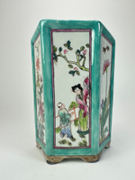 Шестиугольная ваза-кашпо