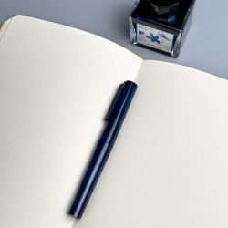 Ручка перьевая Sailor Tuzu полупрозрачная синяя B (11-0453-642) 9