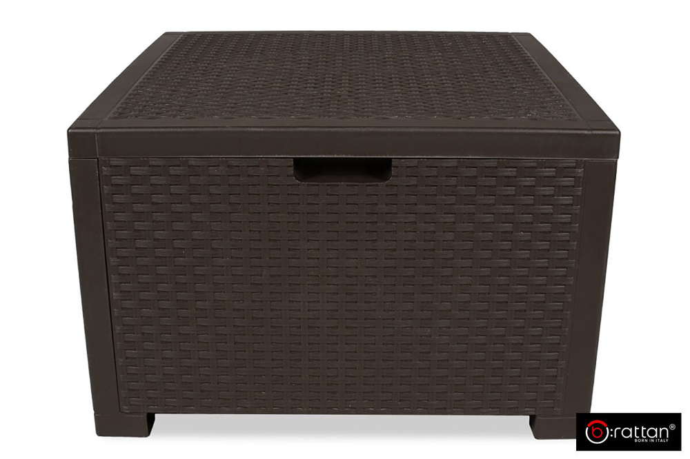 Ящик для подушек для мебели коричневый