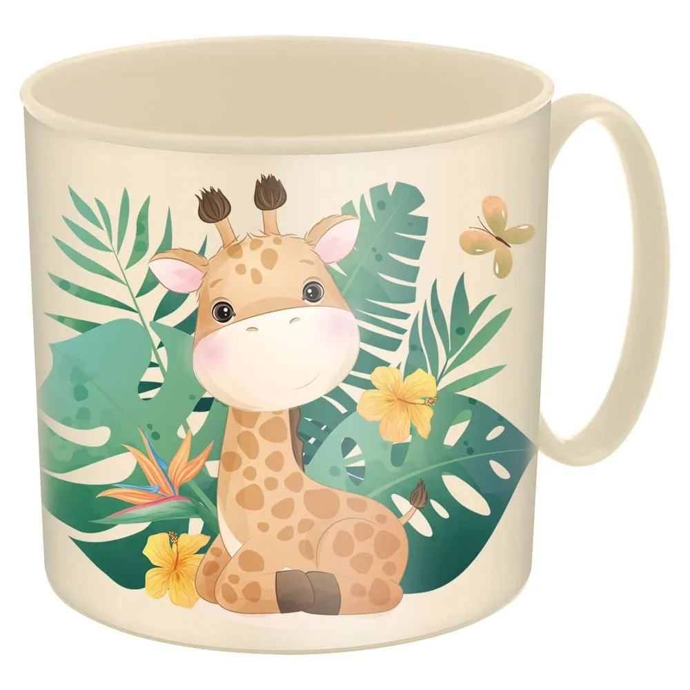 Кружка с декором, 280мл (светло-бежевый)