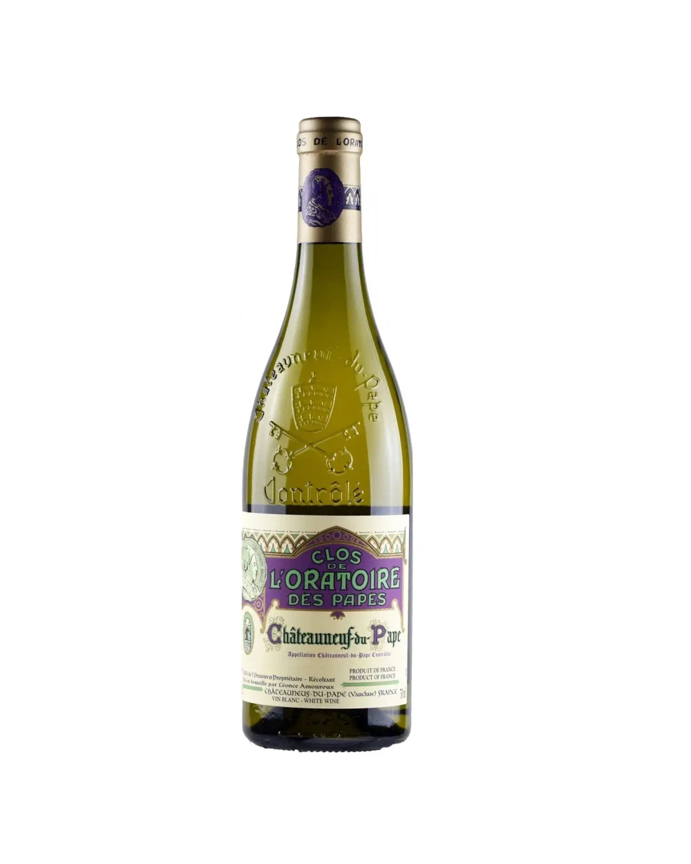 “Clos de l’Oratoire des Papes” Chateauneuf-du-Pape Blanc 0,75л.