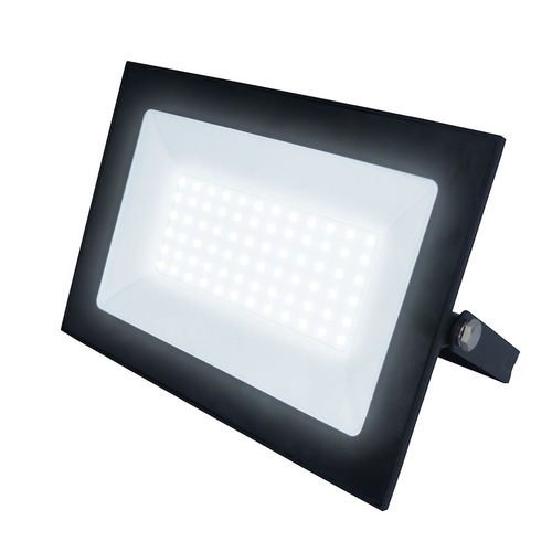 ULF-F21-70W/4000K IP65 200-250В BLACK Прожектор светодиодный. Белый свет (4000K). Корпус черный. TM Uniel