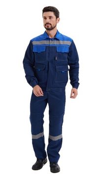 Костюм "Нова" (куртка+п/к) цв. син./вас.