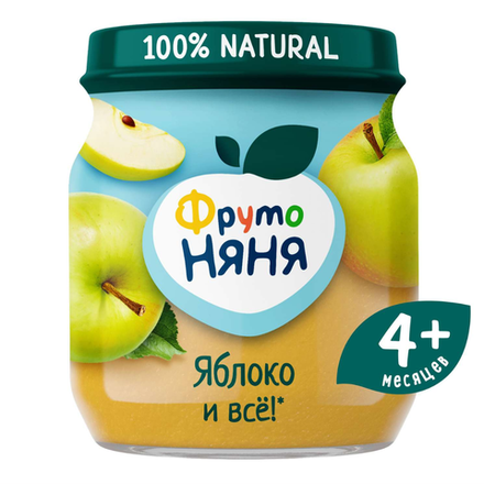Пюре Фруто Няня Яблоко 100 гр