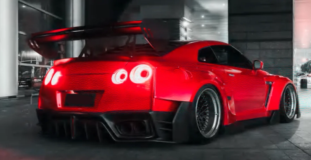 Широкий обвес для Nissan GT-R R35 2016-2023 Ниссан карбоновый тюнинг