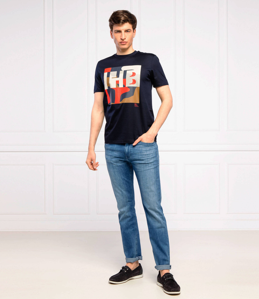 футболка tiburt 161 BOSS BLACK - темно-синий(50426065)