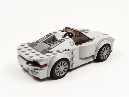 Конструктор  LEGO 75910 Порше 918 Спайдер (б/у)