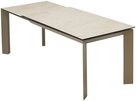 Стол CREMONA 140 KL-105, итальянская керамика / Тауп