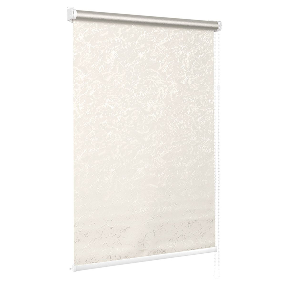 Рулонная штора Венеция, 170хполотн 43 см, шир.крепл. 47 см, бел, блэкаут, СРШ-01МП-79505