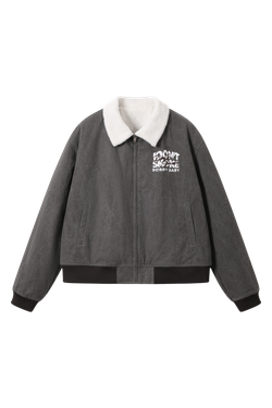 Куртка DONSMOKE Sherpa Collar Washed Jacket