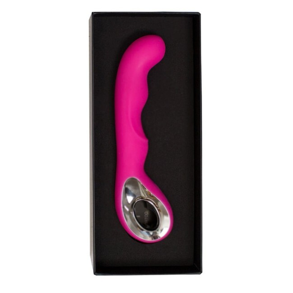 Вагинальный вибратор "G-Spot" для массажа точки G (10 режимов) (Цвет: розовый)