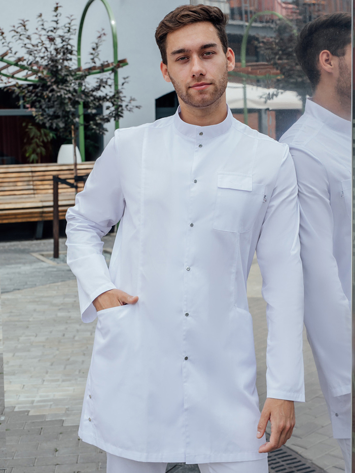 Халат медицинский мужской | Х-234 кб клеон проф