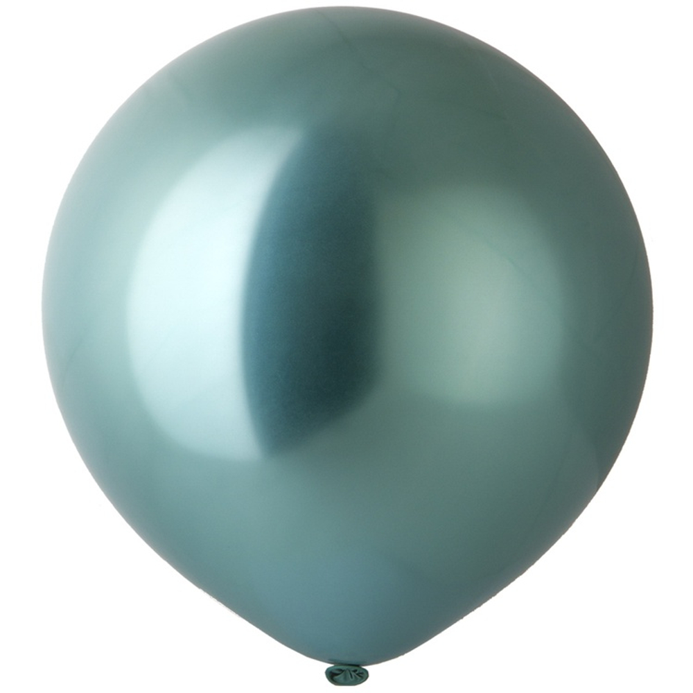 Шар латексный Хром 91 см (Зеленый)