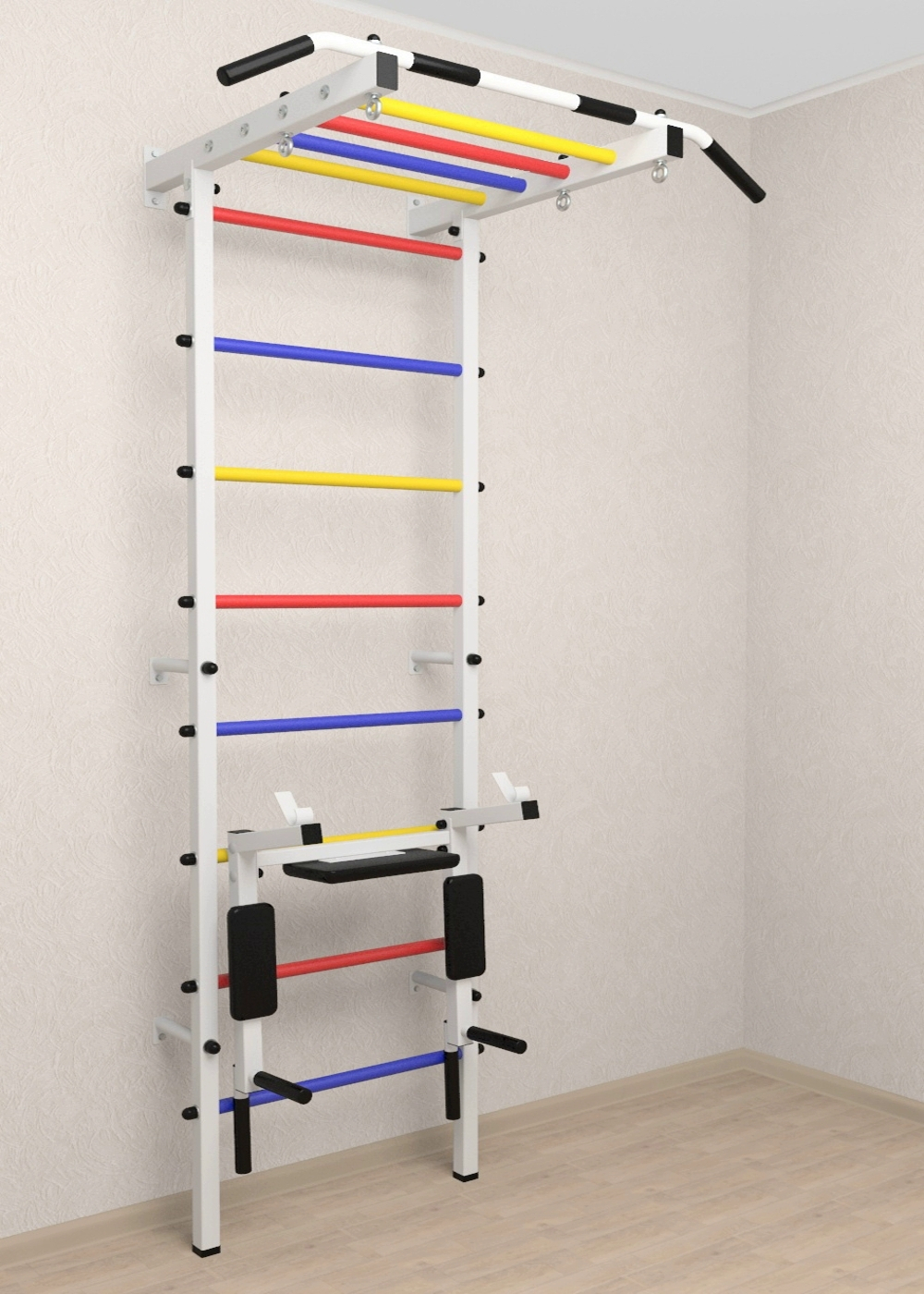 Шведская стенка Sv Pro рукоход 852 (Турник Pro рукоход/Брусья/стойка)