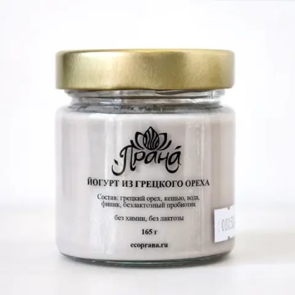 Йогурт из грецкого ореха классический "Prana", 165 г