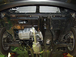 Защита картера двигателя (2 мм, сталь) для Kia Spectra 2004-2011 (V = 1.5) Sheriff.11.1303