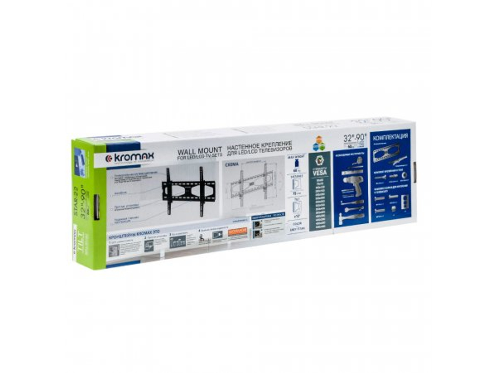 Кронштейн Kromax Star-22 (чёрный)