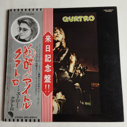 Винтажная виниловая пластинка LP Suzi Quatro (Japan 1974) (Obi Copy) Savage Silk