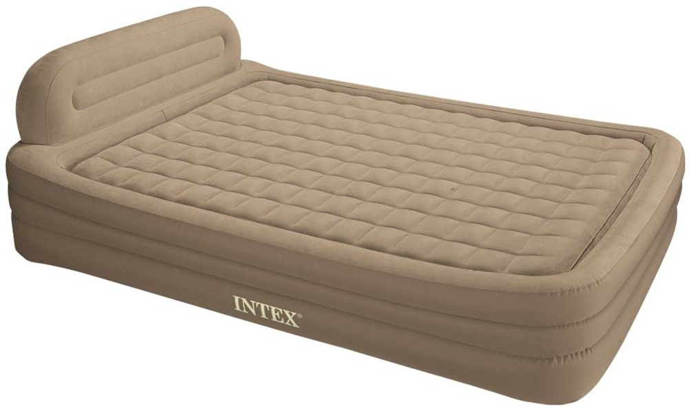 Надувная кровать Intex, 178х246х43(79)см.