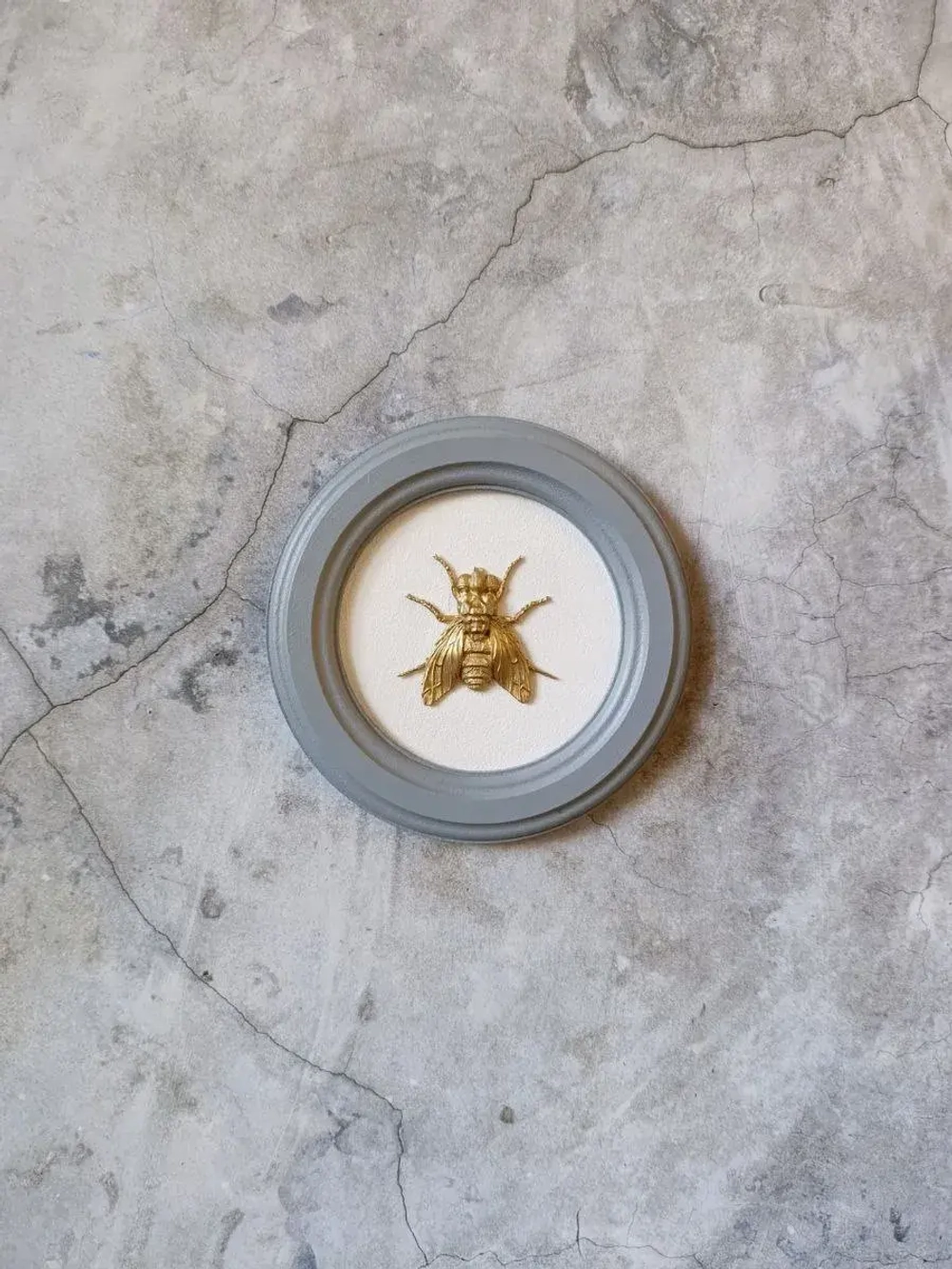 Панно 18 см. насекомые на стену для интерьера Муха