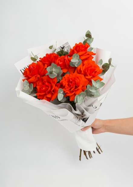 Букет из французских роз L #13