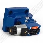 DBW30B2-5X/315CG24N9K4 - Предохранительный клапан Ду32 с давлением настройки до 315 бар, управление - X и Y - внутренние с разгрузкой B = открыт с электроуправлением G24