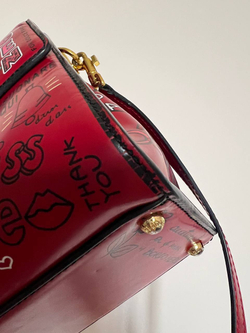 Сумка Dolce Gabbana Welcome Graffiti Large Satchel Bag