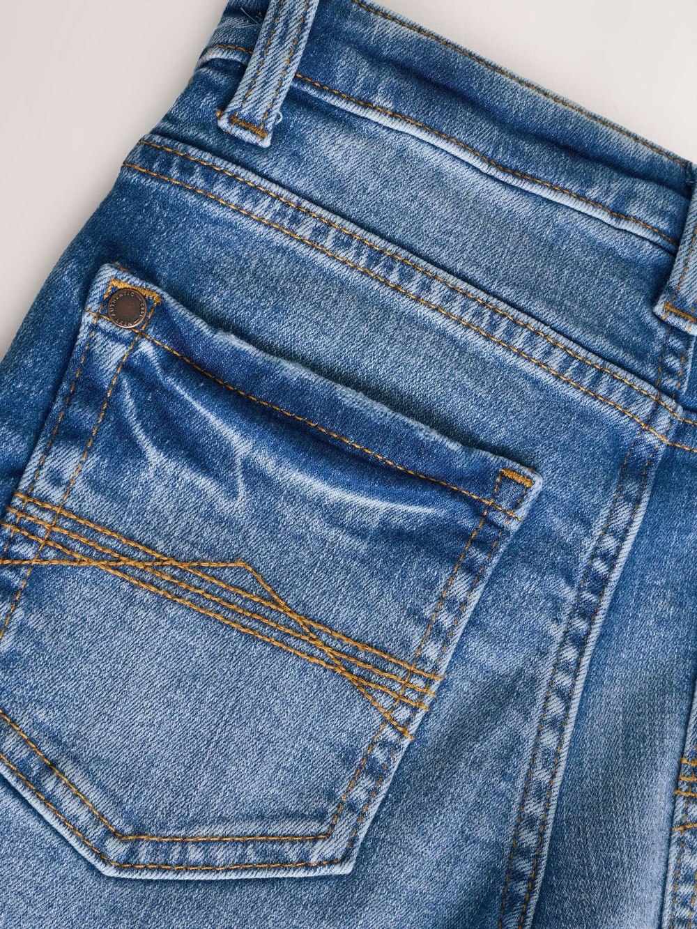 Джинсы стрейч для мальчика Next E42-953, Синий